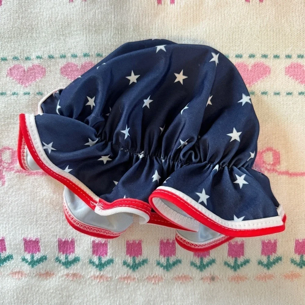 Red White and Blue American Flag Hat